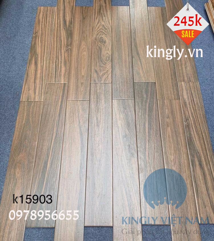 Gạch giả gỗ Trung Quốc 15X90 k15903